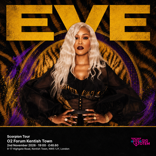 Eve - Scorpion Tour Eve at O2 Forum Kentish Town on 2 November 2026 gig poster