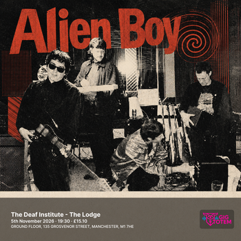 Alien Boy alienboy at The Deaf Institute on 5 November 2026 gig poster