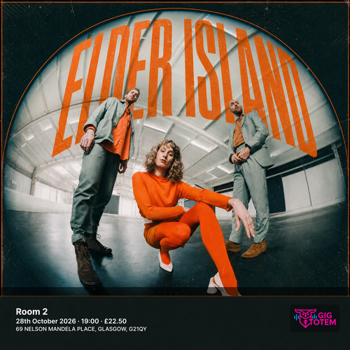Elder Island at Room 2 on 28 October 2026 gig poster
