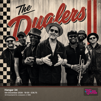 The Dualers at Hangar34 on 5 December 2026 gig poster
