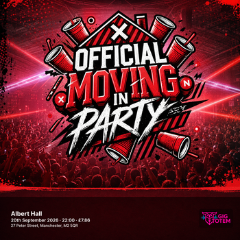 Freshers Move In Party at Albert Hall on 20 September 2026 gig poster