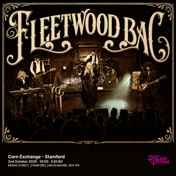 Fleetwood Bac at Corn Exchange - Stamford on 2 October 2026 gig poster