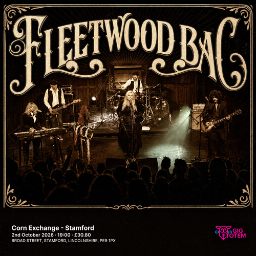 Fleetwood Bac at Corn Exchange - Stamford on 2 October 2026 gig poster