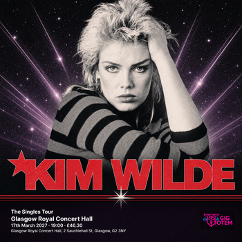 Kim Wilde - The Singles Tour Kim Wilde at Royal Concert Hall on 17 March 2027 gig poster