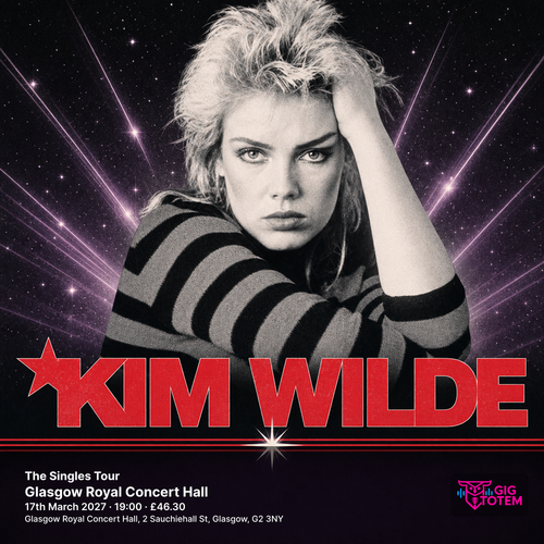 Kim Wilde - The Singles Tour Kim Wilde at Royal Concert Hall on 17 March 2027 gig poster