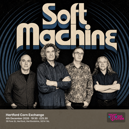 Soft Machine at Hertford Corn Exchange on 4 December 2026 gig poster