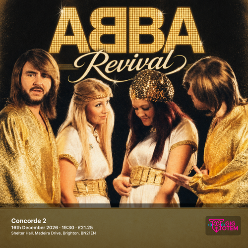 ABBA Revival at Concorde 2 on 16 December 2026 gig poster