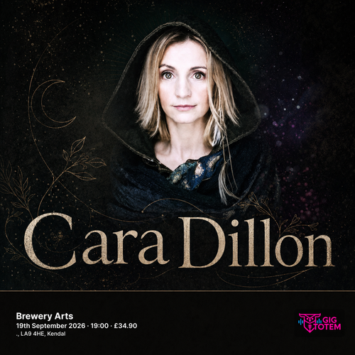 Cara Dillon at Brewery Arts on 19 September 2026 gig poster