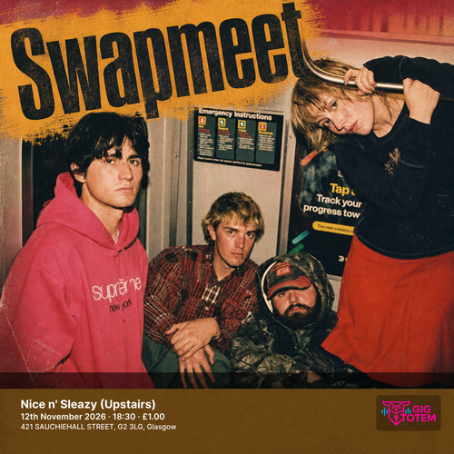 Swapmeet at Nice n' Sleazy (Upstairs) on 12 November 2026 gig poster