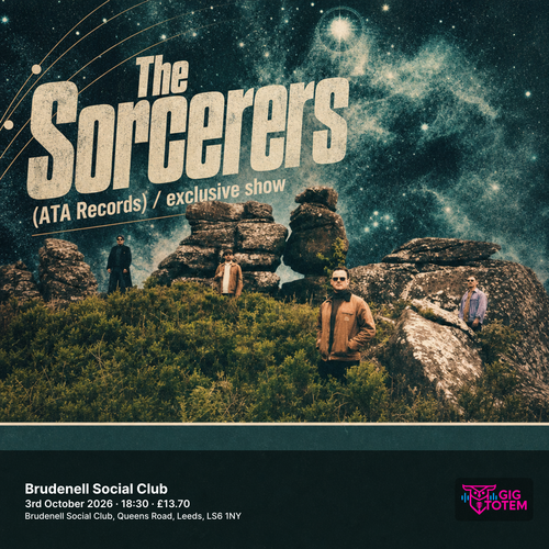 The Sorcerers (ATA Records) / exclusive show at Brudenell Social Club on 3 October 2026 gig poster
