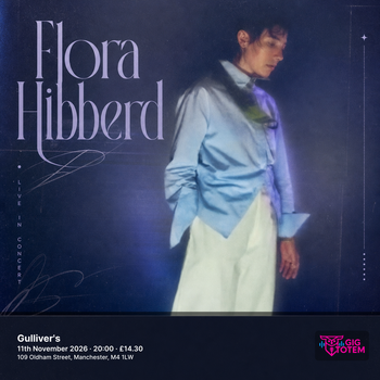 Flora Hibberd at Gulliver's on 11 November 2026 gig poster