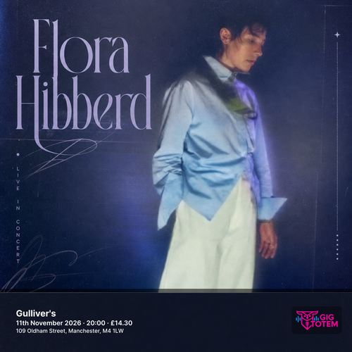 Flora Hibberd at Gulliver's on 11 November 2026 gig poster
