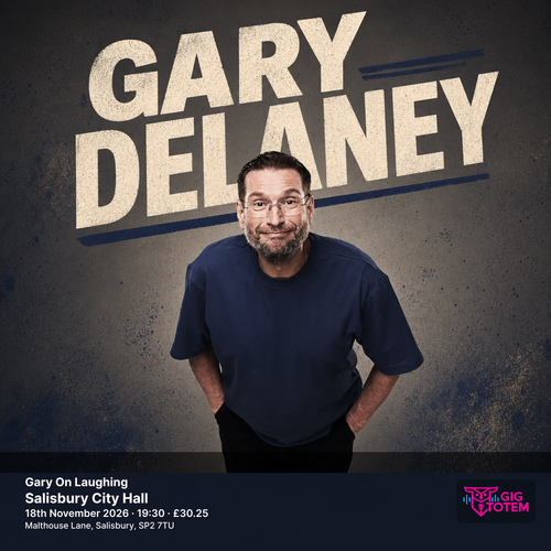 Gary Delaney: Gary On Laughing Gary Delaney at Salisbury City Hall on 18 November 2026 gig poster