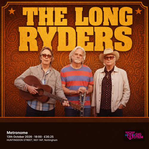 The Long Ryders at Metronome on 13 October 2026 gig poster