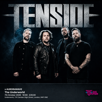 TENSIDE x AURORAWAVE Tenside, aurorawave at The Underworld on 7 October 2026 gig poster