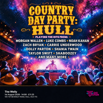 Country Day Party: Hull at The Welly on 1 August 2026 gig poster