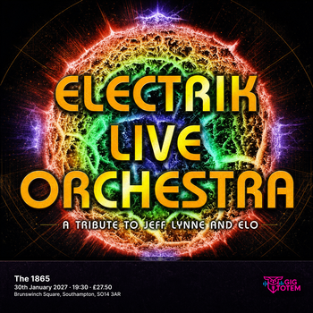 Electrik Live Orchestra at The 1865 on 30 January 2027 gig poster