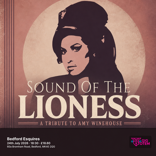 Sound of The Lioness - A Tribute to Amy Winehouse at Esquires on 24 July 2026 gig poster