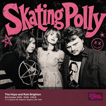 Skating Polly Lord Friday the 13th at The Hope & Ruin on 6 October 2026 gig poster