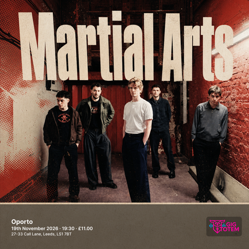 Martial Arts at Oporto on 19 November 2026 gig poster