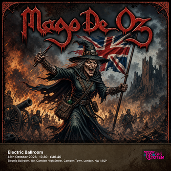 Mago De Oz at Electric Ballroom on 12 October 2026 gig poster