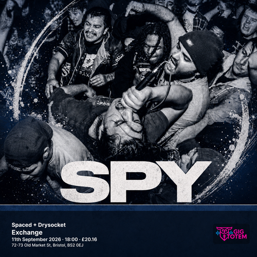 SPY + Spaced + Drysocket S.P.Y, Spaced at Exchange on 11 September 2026 gig poster