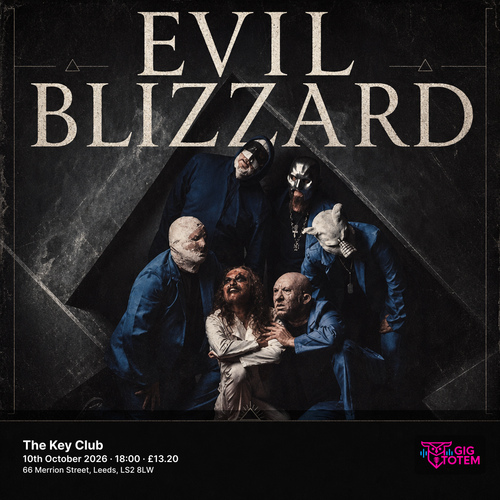 Evil Blizzard/The Battery Farm/Until Joy Evil Blizzard, The Battery Farm at The Key Club on 10 October 2026 gig poster