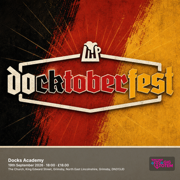 Docktoberfest at Docks Academy on 19 September 2026 gig poster