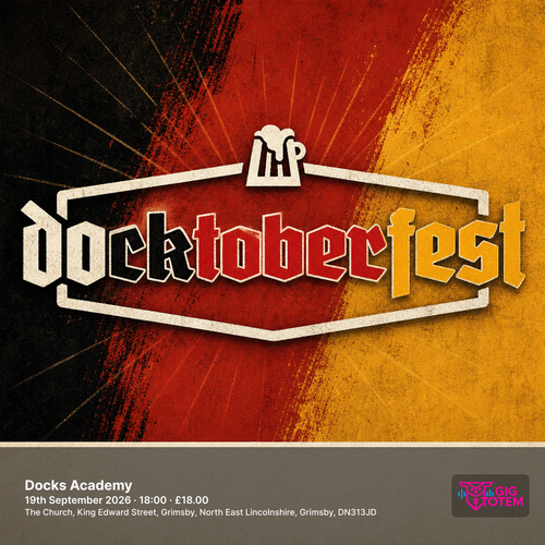 Docktoberfest at Docks Academy on 19 September 2026 gig poster