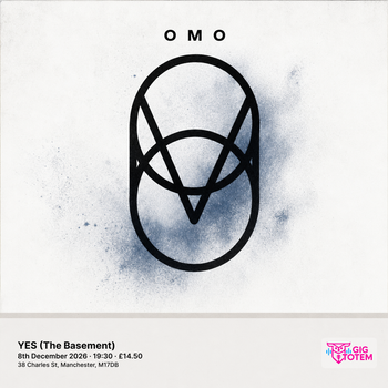 OMO at YES (The Basement) on 8 December 2026 gig poster