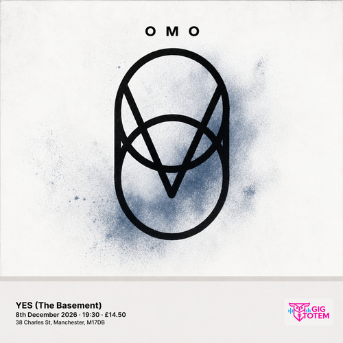 OMO at YES (The Basement) on 8 December 2026 gig poster