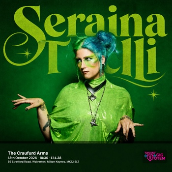 Seraina Telli at The Craufurd Arms on 13 October 2026 gig poster