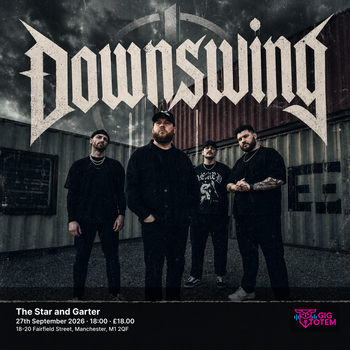 Downswing Angel Number at The Star and Garter on 27 September 2026 gig poster